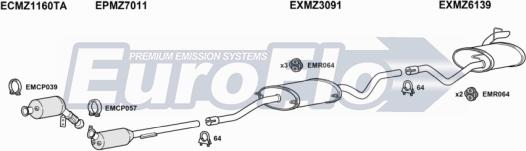 EuroFlo MZVIA21D 6001L - Ispušni sistem www.molydon.hr