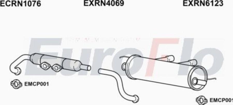 EuroFlo RNCLI30 1001A00 - Ispušni sistem www.molydon.hr