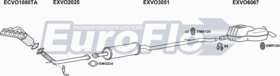 EuroFlo VOV7024 3022B - Ispušni sistem www.molydon.hr