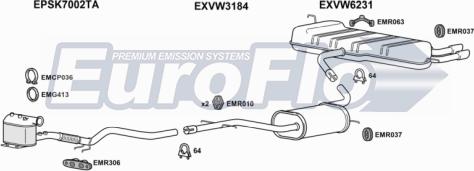 EuroFlo VWGOL20D 1025A - Ispušni sistem www.molydon.hr