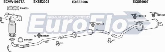 EuroFlo VWPOL12 1004B - Ispušni sistem www.molydon.hr