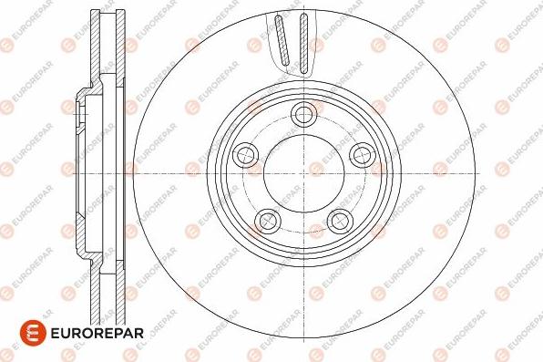 EUROREPAR 1642759580 - Kočioni disk www.molydon.hr