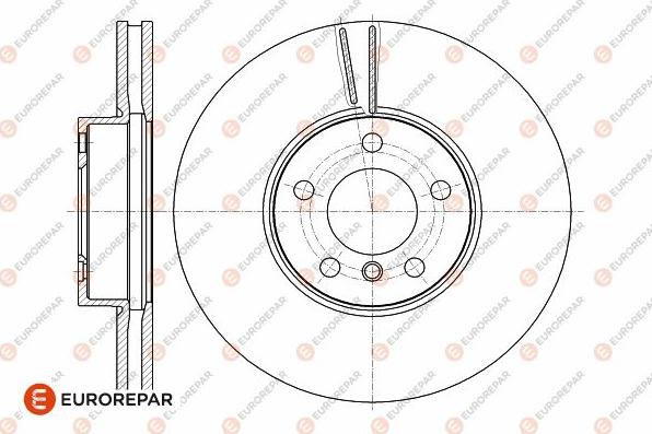 EUROREPAR 1642759380 - Kočioni disk www.molydon.hr