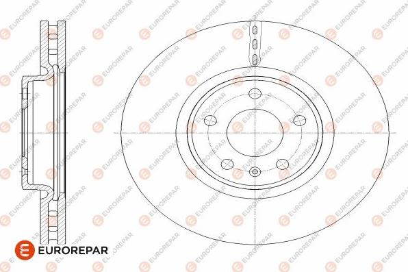 EUROREPAR 1642754180 - Kočioni disk www.molydon.hr