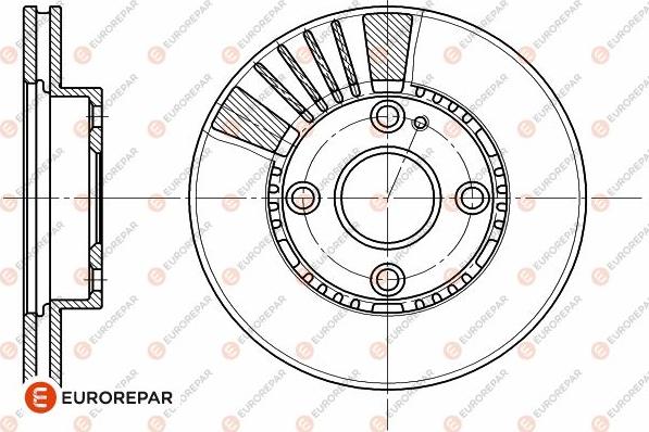 EUROREPAR 1642755980 - Kočioni disk www.molydon.hr