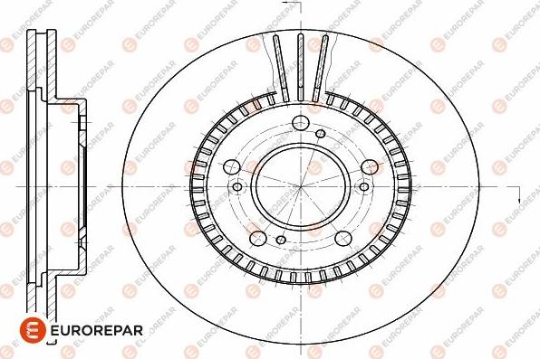 EUROREPAR 1642755580 - Kočioni disk www.molydon.hr