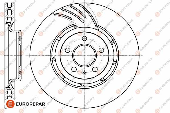 EUROREPAR 1642755080 - Kočioni disk www.molydon.hr