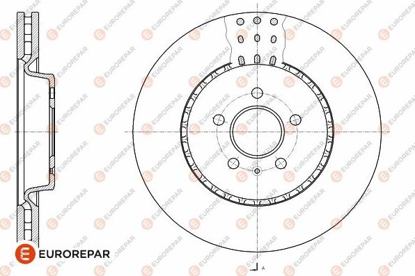 EUROREPAR 1642755180 - Kočioni disk www.molydon.hr