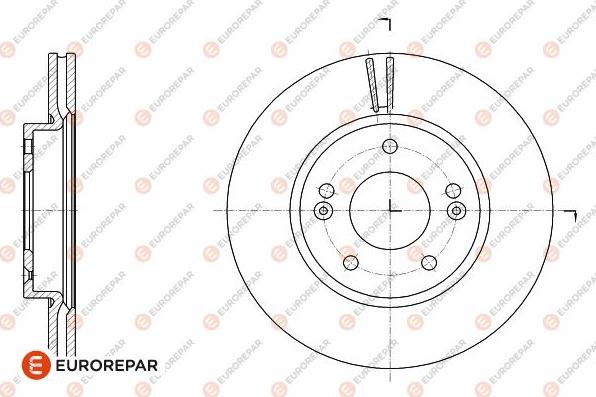 EUROREPAR 1642756980 - Kočioni disk www.molydon.hr