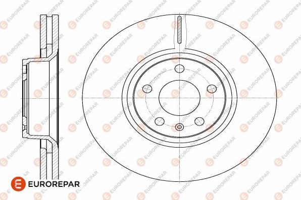 EUROREPAR 1642756380 - Kočioni disk www.molydon.hr