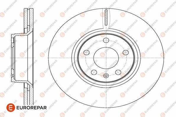 EUROREPAR 1642756280 - Kočioni disk www.molydon.hr