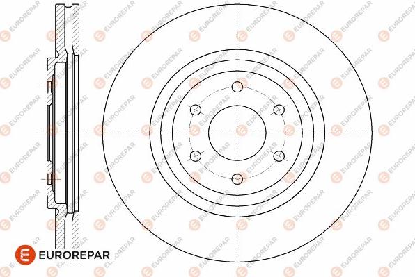 EUROREPAR 1642758480 - Kočioni disk www.molydon.hr