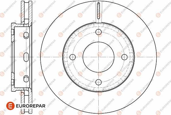 EUROREPAR 1642758080 - Kočioni disk www.molydon.hr