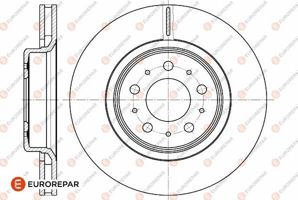 EUROREPAR 1642758280 - Kočioni disk www.molydon.hr