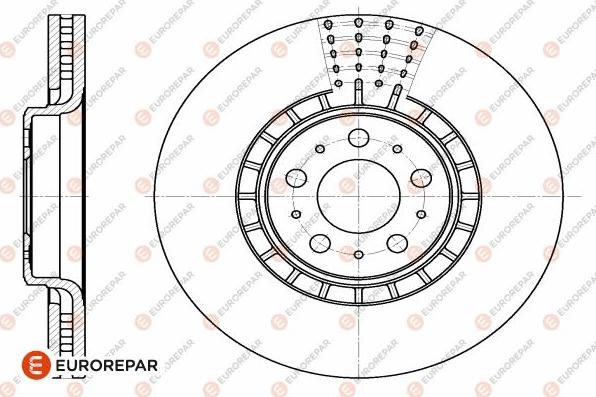 EUROREPAR 1642753980 - Kočioni disk www.molydon.hr