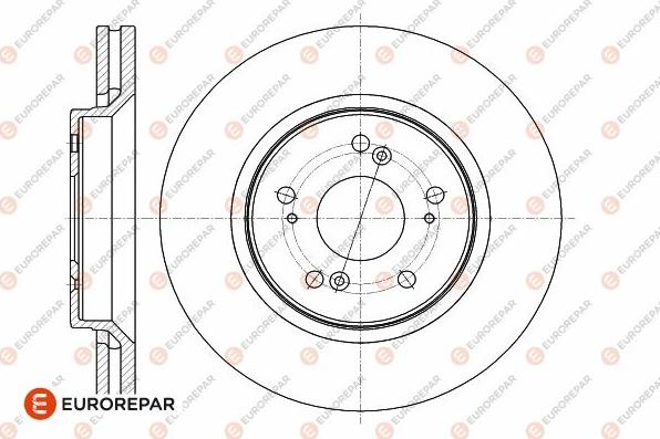 EUROREPAR 1642753580 - Kočioni disk www.molydon.hr