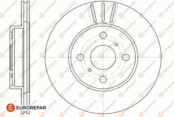 EUROREPAR 1642753180 - Kočioni disk www.molydon.hr