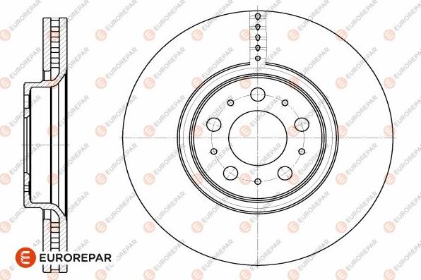 EUROREPAR 1642753880 - Kočioni disk www.molydon.hr