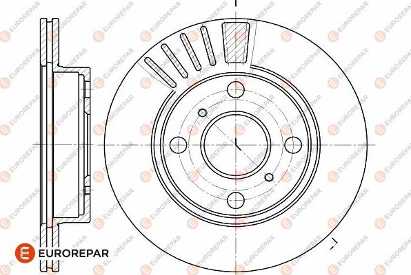 EUROREPAR 1642753280 - Kočioni disk www.molydon.hr