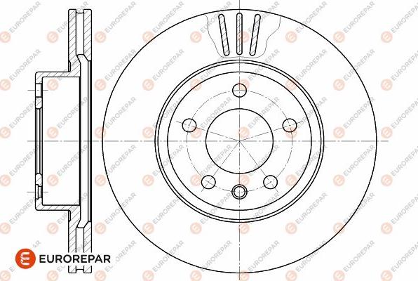 EUROREPAR 1642757980 - Kočioni disk www.molydon.hr