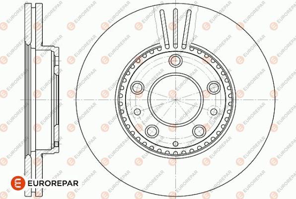 EUROREPAR 1642757580 - Kočioni disk www.molydon.hr