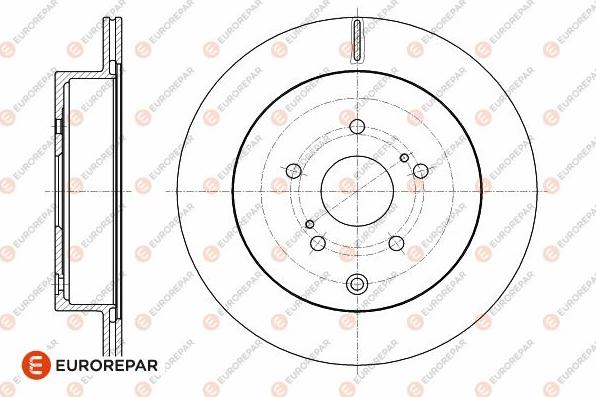 EUROREPAR 1642769380 - Kočioni disk www.molydon.hr