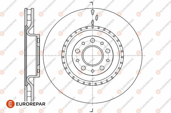 EUROREPAR 1642764680 - Kočioni disk www.molydon.hr