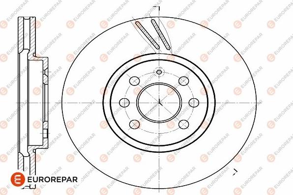 EUROREPAR 1642764080 - Kočioni disk www.molydon.hr