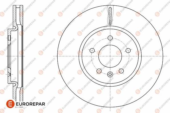 EUROREPAR 1642764880 - Kočioni disk www.molydon.hr