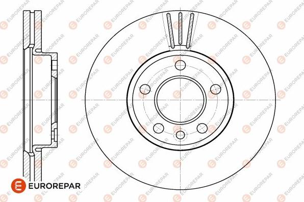 EUROREPAR 1642765480 - Kočioni disk www.molydon.hr