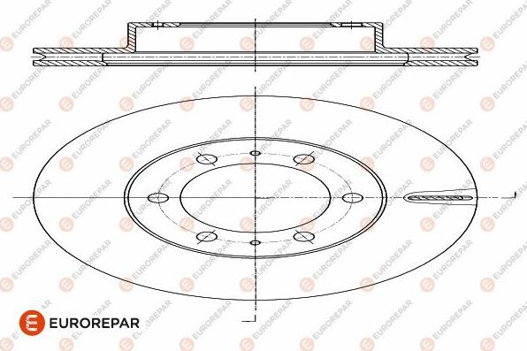 EUROREPAR 1642765680 - Kočioni disk www.molydon.hr