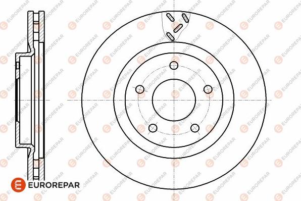 EUROREPAR 1642765280 - Kočioni disk www.molydon.hr