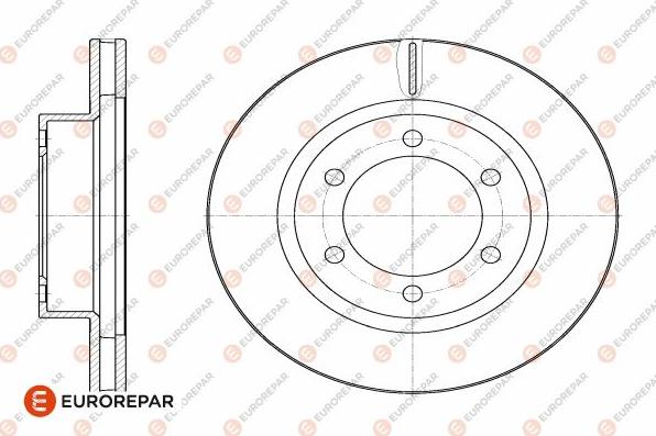 EUROREPAR 1642765780 - Kočioni disk www.molydon.hr