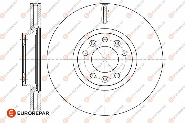 EUROREPAR 1642760480 - Kočioni disk www.molydon.hr