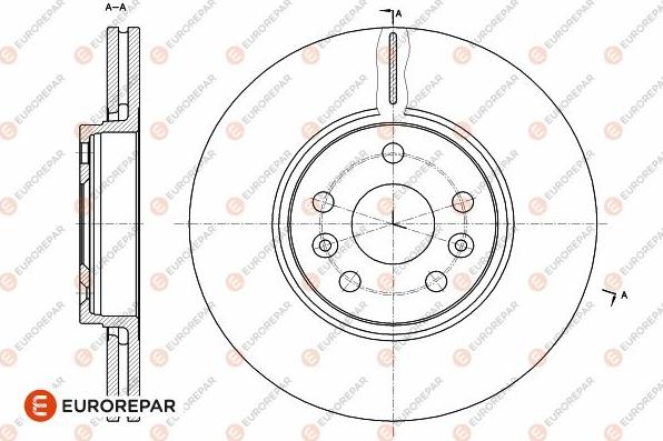 EUROREPAR 1642760880 - Kočioni disk www.molydon.hr