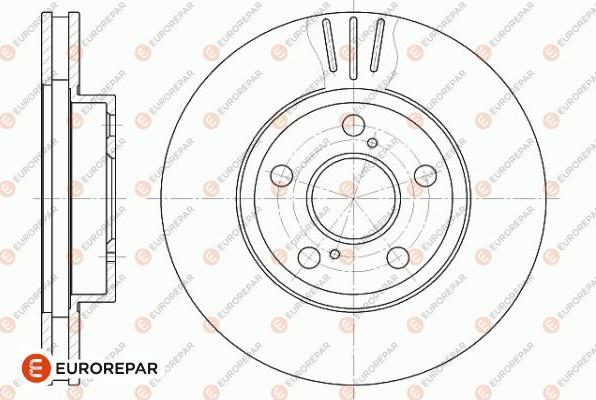 EUROREPAR 1642760380 - Kočioni disk www.molydon.hr