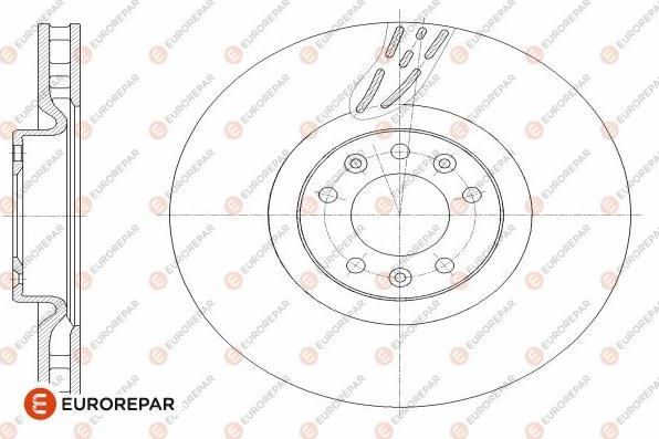 EUROREPAR 1642761480 - Kočioni disk www.molydon.hr