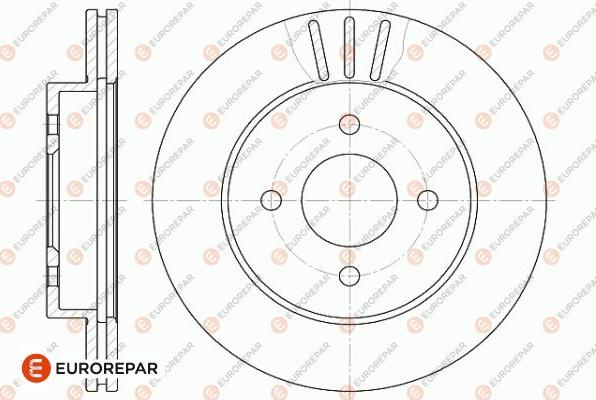 EUROREPAR 1642761680 - Kočioni disk www.molydon.hr