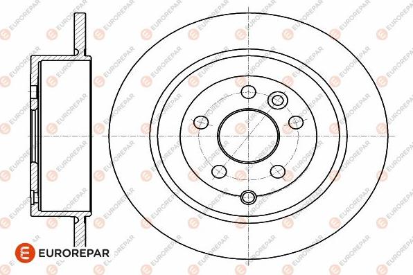 EUROREPAR 1642768080 - Kočioni disk www.molydon.hr