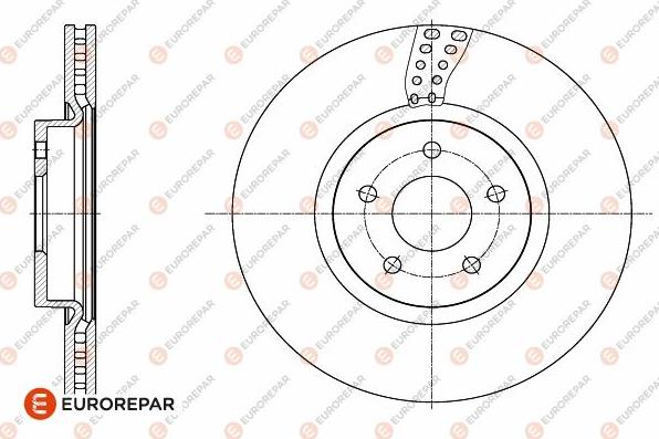 EUROREPAR 1642763580 - Kočioni disk www.molydon.hr