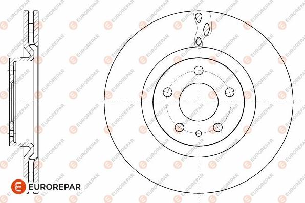 EUROREPAR 1642763080 - Kočioni disk www.molydon.hr