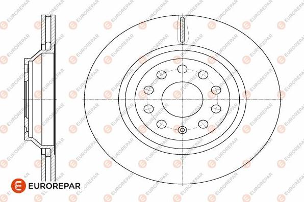 EUROREPAR 1642767980 - Kočioni disk www.molydon.hr