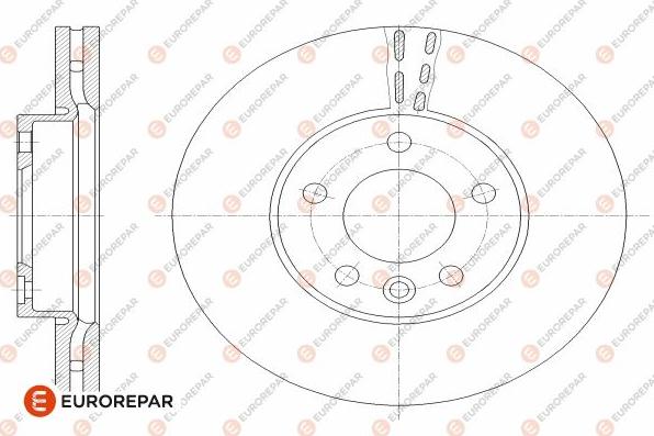 EUROREPAR 1642767580 - Kočioni disk www.molydon.hr