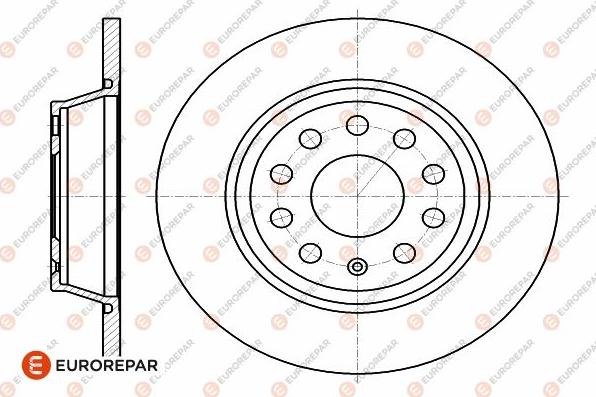 EUROREPAR 1642767780 - Kočioni disk www.molydon.hr