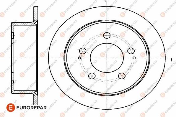 EUROREPAR 1642780780 - Kočioni disk www.molydon.hr