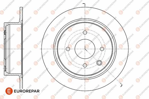 EUROREPAR 1642781480 - Kočioni disk www.molydon.hr