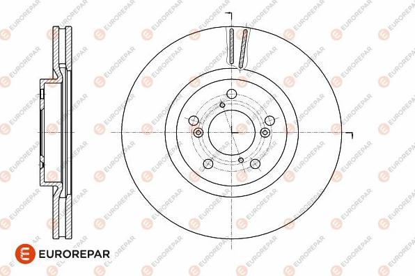 EUROREPAR 1642781080 - Kočioni disk www.molydon.hr