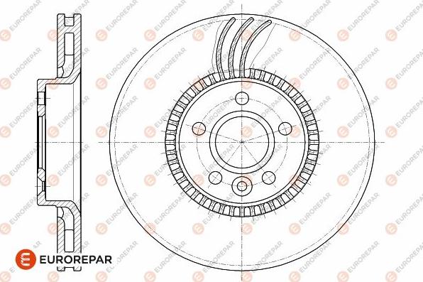 EUROREPAR 1642779680 - Kočioni disk www.molydon.hr