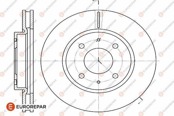 EUROREPAR 1642779380 - Kočioni disk www.molydon.hr