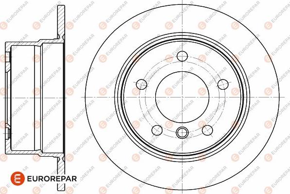 EUROREPAR 1642774280 - Kočioni disk www.molydon.hr